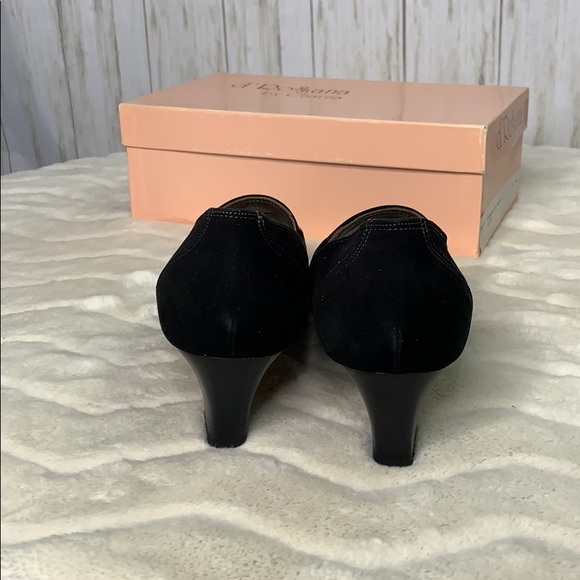D’Rossana Black Suede Heels - Picture 4 of 8